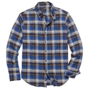 Todd Snyder Flannel Blue Check Shirt NWT